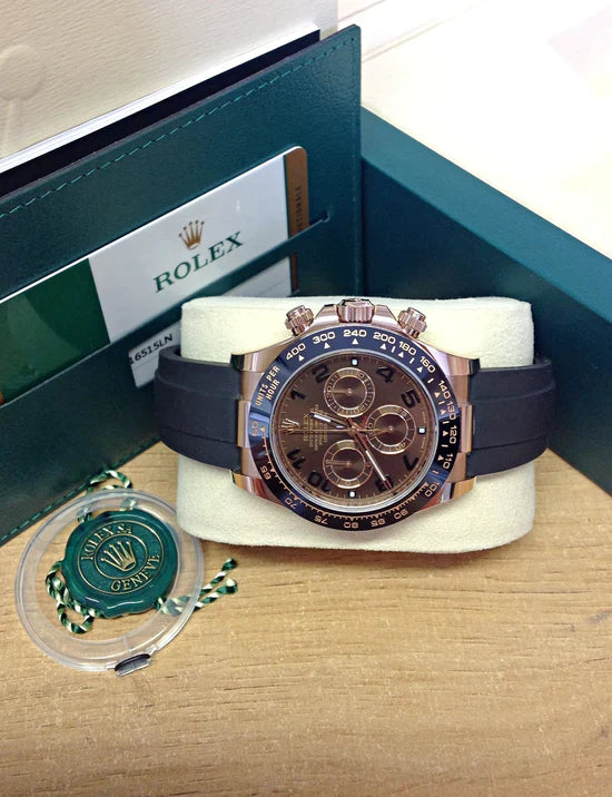 ROLEX DAYTONA CHOCOLATE ROSÈ GOLD