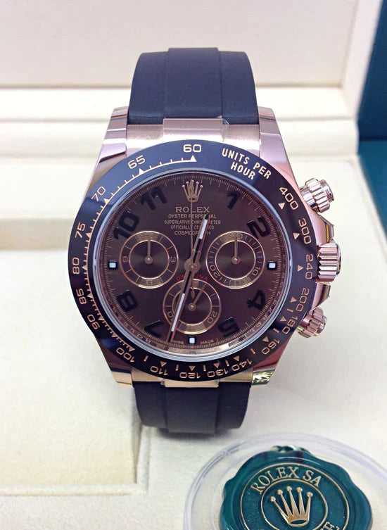 ROLEX DAYTONA CHOCOLATE ROSÈ GOLD