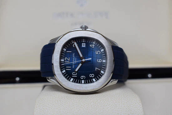 Patek Philippe aquanaut blue dial