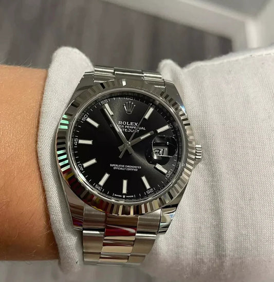 DATEJUST OYSTER (fondo nero)